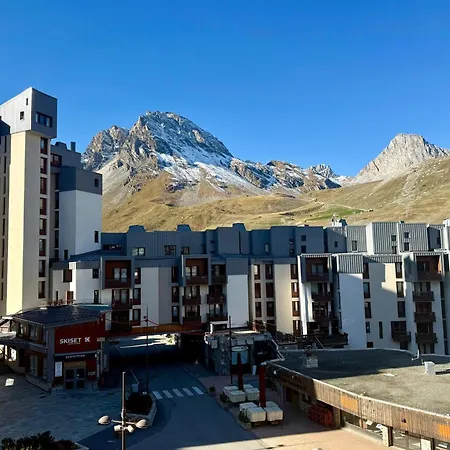 Appartement 2 Pieces Sud/ouest Avec Wifi, 100 M Des Pistes Tignes